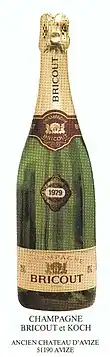 Photo d'une bouteille Bricout cuvée 79
