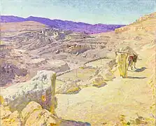 Bouzina, fin d'été d'Henri Villain, musée d'Orsay.