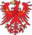 Aigle margravien  dans le blason du Mecklembourg-Poméranie occidentale