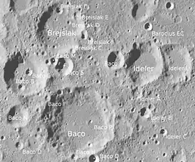 Image illustrative de l'article Baco (cratère)