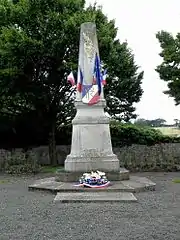 Le monument aux morts.