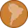 Médaille de bronze, Amérique du Sud