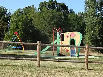 Aire de jeux.