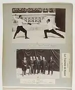 Fleurettistes et le jury