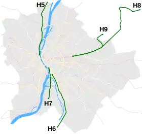 Image illustrative de l’article Train suburbain de Budapest