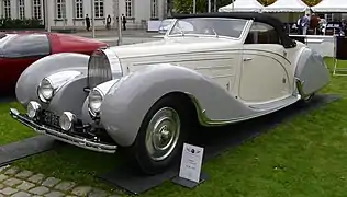 Bugatti Type 57C Roadster von Gangloff (1938)