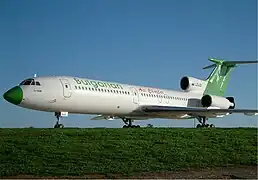 Tupolev Tu-154M de Bulgarian Air Charter (2002)