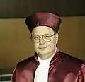 Klaus Winter, juge du Tribunal constitutionnel fédéral.