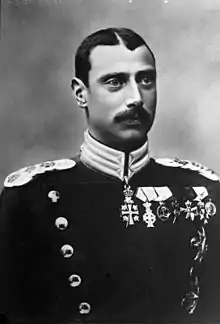 Christian X de Danemark.