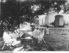 Jardin de la mosquée.