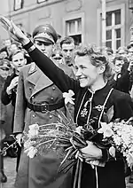 L'aviatrice Hanna Reitsch.