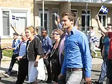 Léo Bureau-Blouin est député de Laval-des-Rapides de 2012 à 2014 pour le Parti québécois.