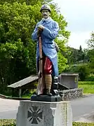 Le monument aux morts.