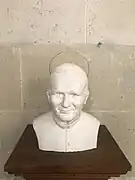Buste contemporain de saint Jean-Paul II par Nathalie de Williencourt.
