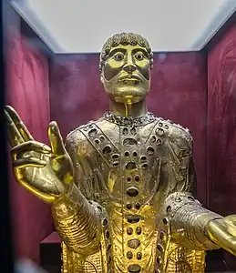 Buste de saint Baudime.