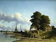 Aan de Lek bij Elshout (Musée Teyler)