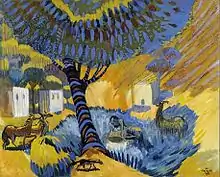 Martiros Sarian. Au puits, jour de chaleur. 1908