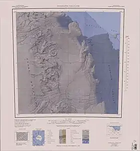 Carte du glacier.
