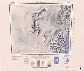 Carte du glacier.