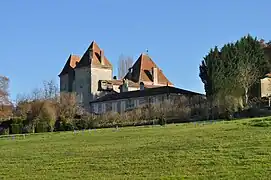 Vue depuis la route.