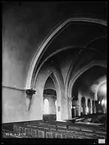 Vue intérieure, photographie par Eugène Würgler. 1909 (Archives cantonales vaudoises).