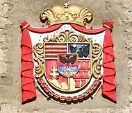 Armoiries des Rákóczi, princes de Transylvanie.