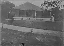 La maison de l'assistant-résident de Sintang au début de XXe siècle