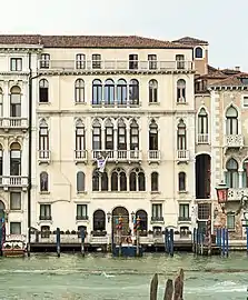 Ca' Morosini Ferro Manolesso. Façade sur le Grand Canal