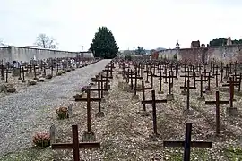 Vue du cimetière (nov. 2011).