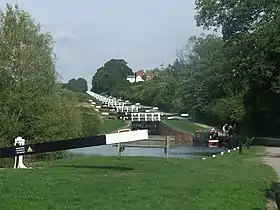 Série principale vue d'aval