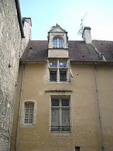 La façade ouest.
