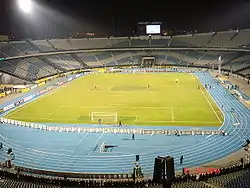 La seule défaite de l'Algérie a eu lieu au stade international du Caire.