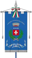 Drapeau de Calvagese della Riviera