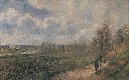 La Sente du Chou, Pontoise, 1878Musée de la Chartreuse de Douai