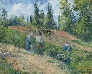 La Récolte, Pontoise  (1880), collection particulière.