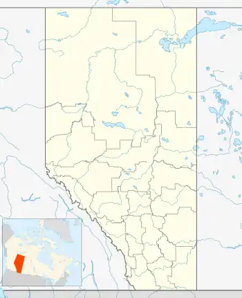 (Voir situation sur carte : Alberta)