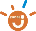 Ancien logo de Canal J du 26 août 2007 au 29 août 2009.