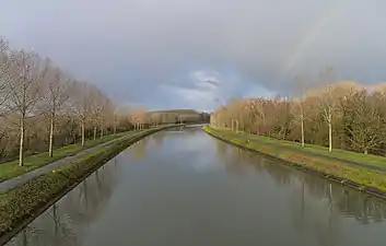 Canal Nimy-Blaton-Péronnes à Péruwelz.