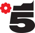 Logo de Canale 5 du 21 septembre 1987 au 23 mai 2001