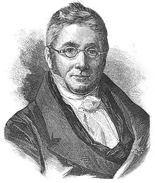 Augustin Pyrame de Candolle, directeur de 1807 à 1816.