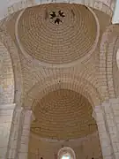 La coupole et le cul-de-four de l'abside.