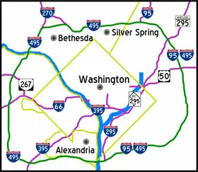 Image illustrative de l’article Interstate 495 (Capital Beltway)