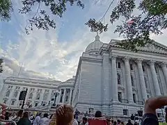 Côté est durant les Concerts on the Square (en)