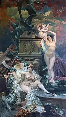 Paul Gervais, La Fontaine de jouvence (1908).