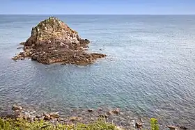 L'îlot rocheux de Caquorobert