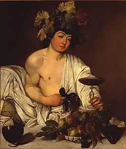 Bacchus,du Caravage