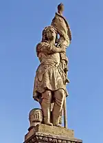 Statue de Jeanne d'Arc.