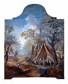 La cena del personale (avec Antonio Rossi) XVIIIe siècle