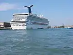 Carnival Freedom dans le port de Venise