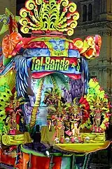 Char Tal-Banda dans l'arena pendant le carnaval 2006.